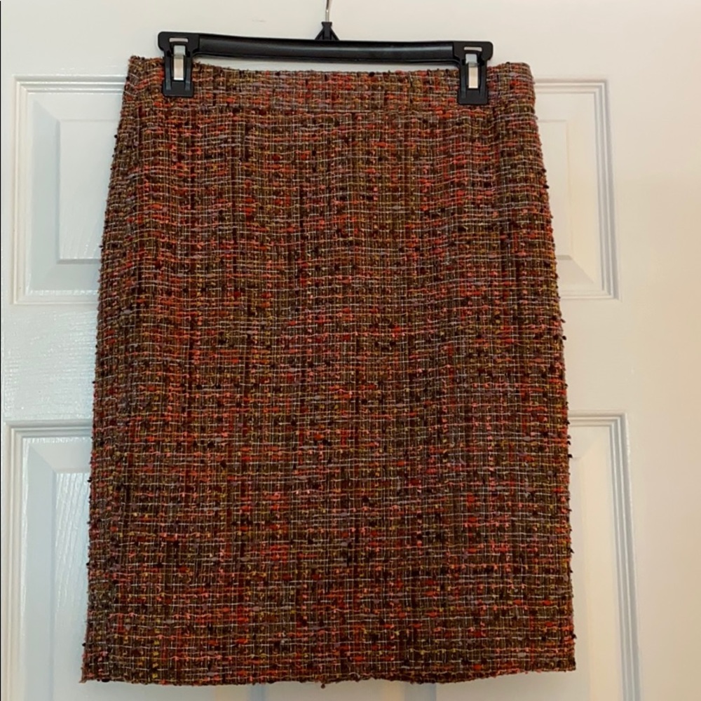 J Crew Tweed Pencil Skirt